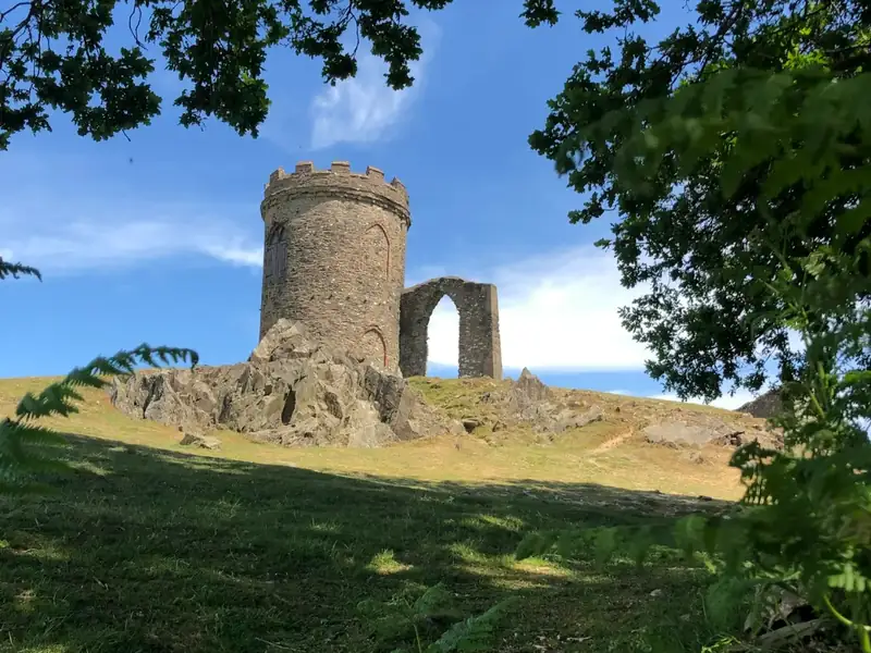 Old John tower on the hill at Bradgate Park, Leicestershire